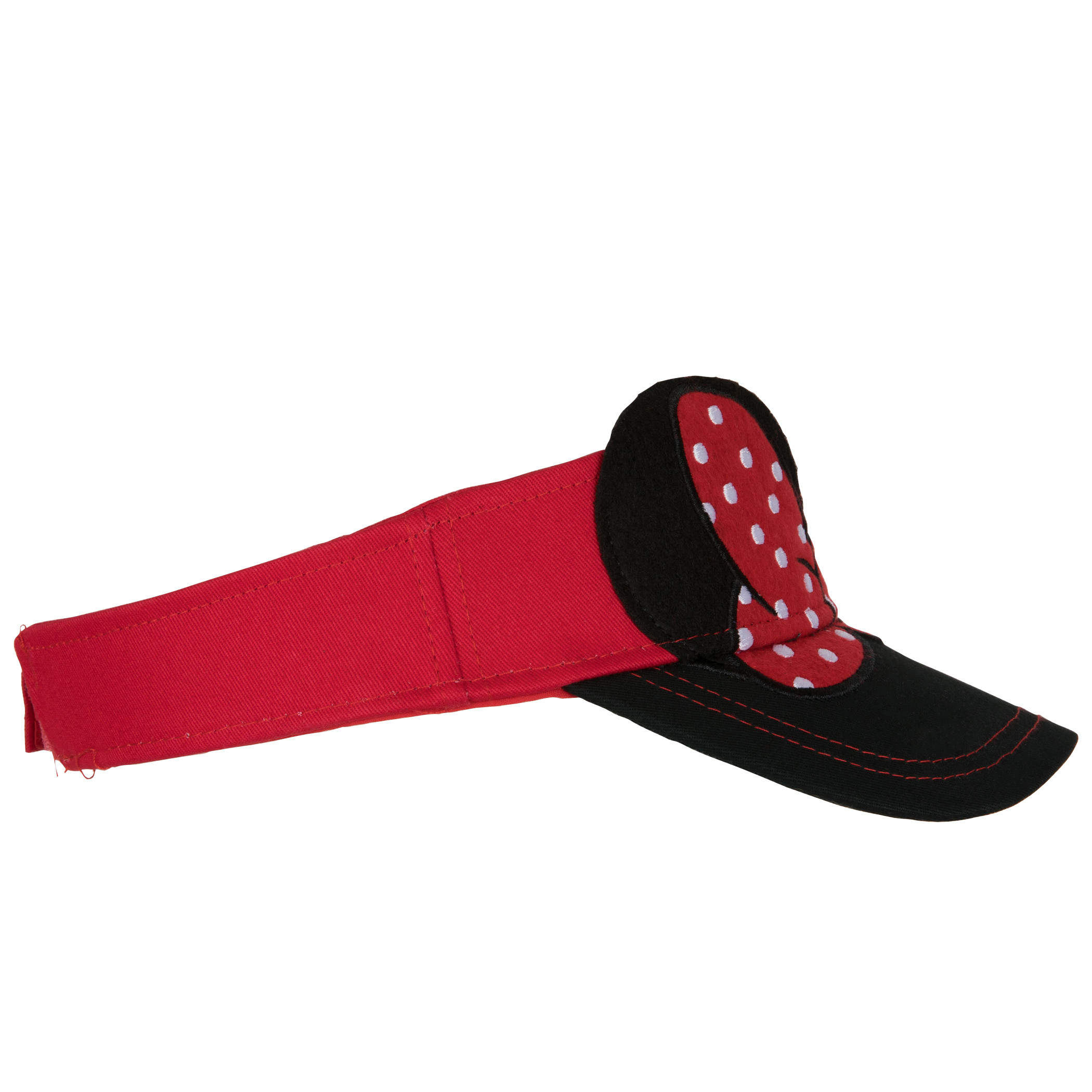 Minnie Mouse Youth Visor with 3D Bow and Ears